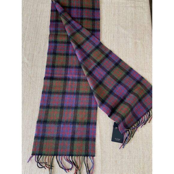 KILTANE OF SCOTLAND 100% LAMBSWOOL SCARF NWT - Picture 1 of 8